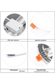 20w Ayarlanabilir Plus Led Panel Armatür Ct-5648 6400k Beyaz Işık - 5