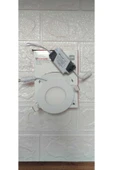 ekim aydınlatma 3W yuvarlak sıva altı slim led armatür GÜNIŞIĞI - 4