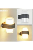ekim aydınlatma 10w Dekoratif Modern Stil Led Duvar Aplik, Bahçe Duvar Armatürü, Modern Aplik - 6