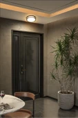 ekim aydınlatma Sıva Üstü 24 watt Led Armatür, Banyo, Balkon, Salon Tavan Ve Duvar Armatürü BEYAZ - 3