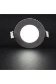 CT-5144-G Panel LED Slim Yuvarlak Spot 3 W 3000K Gun Işığı Beyaz Gövde - 2