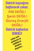 ekim aydınlatma E27 Duylu Dekoratif Set Üstü Bahçe Armatürü, Modern Şık Bahçe Duvar Apliği - 6