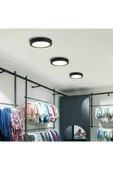30 W Led Panel - Gün Işığı (3000K) - Siyah Kasa - Yuvarlak - Sıva Üstü - CT-5238G - 6