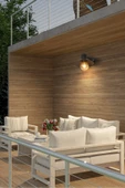 ekim aydınlatma Kep Dekoratif Dış Mekan, Bahçe, Balkon, Teras, Kapı Giriş Apliği (Ampul Hariç) - 3