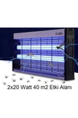 CT-9401 UV Işıklı Elektrikli Sinek Öldürücü Sessiz ve Etkili Haşere Kovucu 2X20W - 2