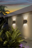 Ekim Aydınlatma 6 Watt Gün Işığı Ledli Bahçe, Teras, Balkon, Kamelya, Veranda Apliği, - 2