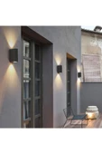 ekim aydınlatma Çift Yönlü Duvar Aplik Bahçe Balkon Salon Veranda Kamelya Teras Apliği - 6