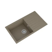 Real Stone P014 Loadikya 86 Xl Cappuccıno Granit Mutfak Eviyesi 86 x 50 cm - 2