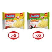 Indomie Noodle Jumbo 120 gr Tavuklu ve Sebzeli 12 li Karma Paket thumbnail 1