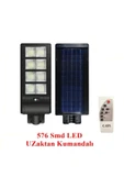 ekim aydınlatma 300 W Solar Dış Mekan Sokak Armatürü Uzaktan Kumandalı 6400k Beyaz Işık - 5