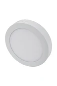 25 Watt Panel Led Armatür Sıva Üstü Yuvarlak Ct 5271 Günışığı Sarı Işık 3200k Alüminyum Kasa - 1