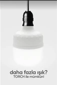 ekim aydınlatma 40 W BEYAZ TORCH AMPUL E27 DUYLU TASARRUFLU - 5
