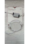ekim aydınlatma 6W yuvarlak sıva altı slim led armatür GÜNIŞIĞI - 4