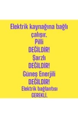 ÇİFT YÖNLÜ SİYAH GÖVDE DIŞ MEKAN 7W GÜNIŞIĞI DUVAR APLİK(ampül dahil ) - 4