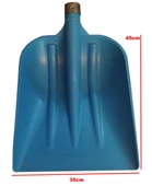 Plastik Faryap Zahire Çok Amaçlı Kürek 45x35cm Metal Bilezikli (Sapsız) - 2