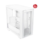 A21 360 MM SOĞUTUCU, 380 MM UZUNLUĞA KADAR EKRAN KARTI VE STANDART ATX PSU DESTEKLİ GİZLİ KABLO BÖLMELİ MICRO-ATX - A21 Asus CASE - BEYAZ - 5
