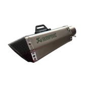 Akrapovic Tri Oval Egzoz Gümüş - 1