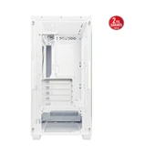 A21 360 MM SOĞUTUCU, 380 MM UZUNLUĞA KADAR EKRAN KARTI VE STANDART ATX PSU DESTEKLİ GİZLİ KABLO BÖLMELİ MICRO-ATX - A21 Asus CASE - BEYAZ - 3