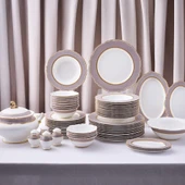 Aryıldız Majestic 60 Parça Yemek Takımı - 2