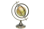 Dünya Küre Yerküre Standlı Zodiac Dekoratif Hediyelik thumbnail 1