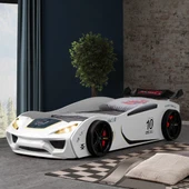 Arabalı Yatak, Vento Cooper Rüzgarlıklı Full Ledli, Kırmızı 1 Adet Comfort Yatak thumbnail 8