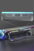 CF-04 Ayarlanabilir Dizüstü Bilgisayar Rgb Soğutma Fanı Siyah - 6