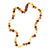 Bebek Damla Kehribar Diş Kolye - 1