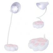 Powermaster Jf-1623 20 Led'li 2.5 Watt Şarjlı Esnek Masa Lambası (om-114) - Dokunmatik Ve Usb Şarjlı - 1