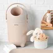 Nattou Dropy Bebek Bezi Çöp Kovası - Bej  Bej - 3