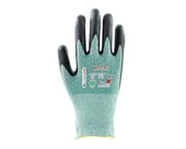 Köpük Nitril Kaplı Polyester Çift İplik Kesilmeye Dayanıklı Eldiven NT 741 GR/SY NO:10 - 1