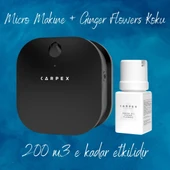 Carpex Micro Basic Siyah Koku Makinesi + 50 ml Ginger Flowers Kartuş thumbnail 1