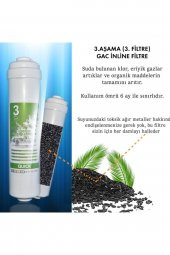 Kapalı Kasa 12 Inç Su Arıtma Cihazı Filtresi 6 Aşamalı Inline Filtre Seti (Nsf Vontron Membran) - 4