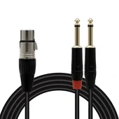 Magicvoice Ld369a Canon Erkek - 6.3 Mono Erkek 1.5 Metre Kablo thumbnail 1