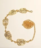 Monalisa Home Sarı Renk Altın Görünümlü Figürlü Bel Zinciri - 1