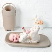 Nattou Dropy Bebek Bezi Çöp Kovası - Kahverengi Kahverengi - 4