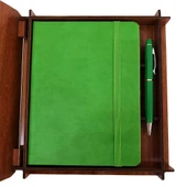 Ahşap Kutulu Hediyelik Vip Set Dekoratif Hediyelik thumbnail 3