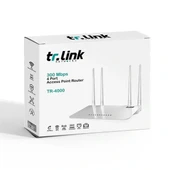 Tr-link Tr-4000 300 Mbps 4 Port 4 Antenli Access Point Router - 3