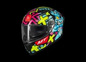KASK MT BRAKER SV CRAZY TEDDY B7 PARLAK - 1