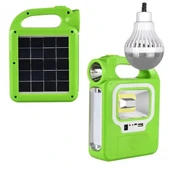 Powermaster Hb-6399b Solar Tamirci Balıkçı Çalışma Lambası Uzatma Ampul Dahil (powerbank Özellikli) - 1