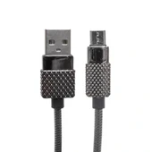 Powermaster Metal Yaylı 3 Amper Micro Usb Şarj Ve Data Kablosu thumbnail 1