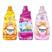Yumoş Extra Kons.Yumuşatıcı 1440 ml Hanımeli - Yabani Orkide - Şakayık 3 lü - 1