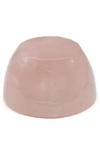 Pembe Kuvars Doğal Taş Kase - 3