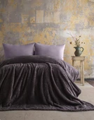 AP Jakarlı Tek Kişilik Antrasit Trusty Battaniye 160*220 thumbnail 1