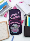 Relaxion Üç Gözlü Greyhound Pink Pembe Kalem Çantası/Kalemlik (160) thumbnail 1