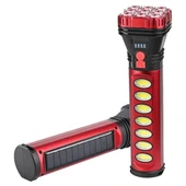 Powermaster Hb-707-2 9+4 Ledli Solar + Şarjlı El Feneri - 2