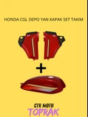 Honda CGL Depo Yan Kapak Set Takım – Uyumlu Depo ve Yan Kapak Boya Seti thumbnail 1