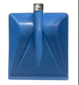 Plastik Faryap Kar Küreği Çok Amaçlı Kürek 37x33cm Metal Bilezikli (Sapsız) - 1