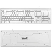 Lenovo Lecoo Kb101 Usb Kablolu Beyaz Türkçe Q Klavye - 1