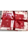 -yılbaşı Konsepti Kırmızı Çift Kişilik Nevresim Takımı - 2