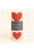 Desenli Kalpli Çift Kişilik 160 X 200 Lastikli Çarşaf ve 2 Adet Yastık Kılıfı thumbnail 2